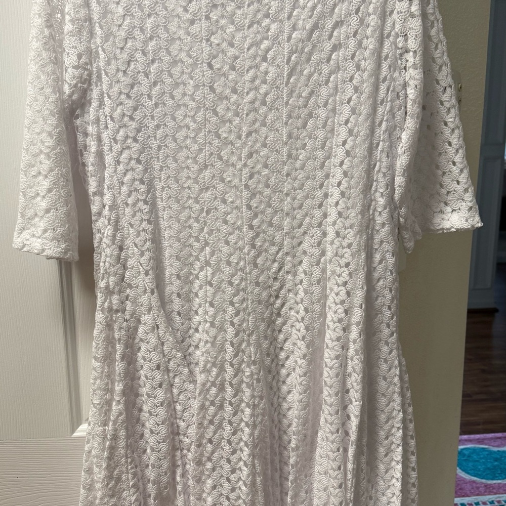 Chris McLaughlin White Lace Dress (16W)